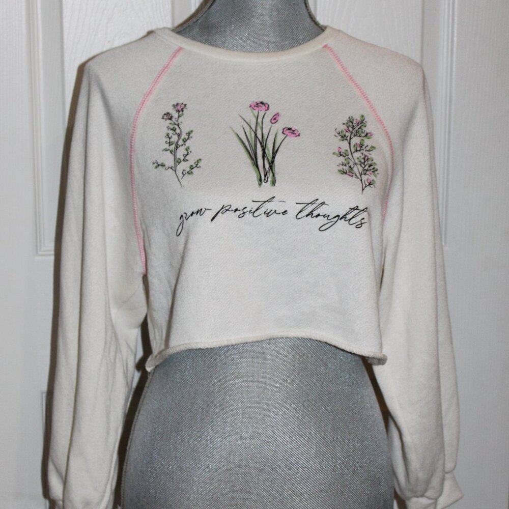 Le Lis White Crop Top